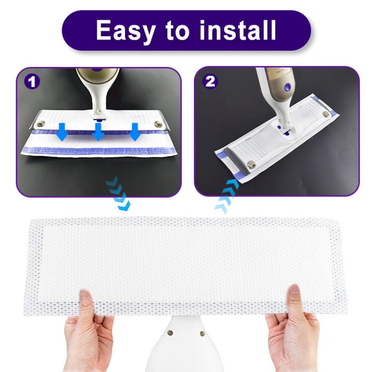 2pcs /Pack Disposable Mop Pad Refills For Swiffer PowerMop Floor Cleaning Replacement