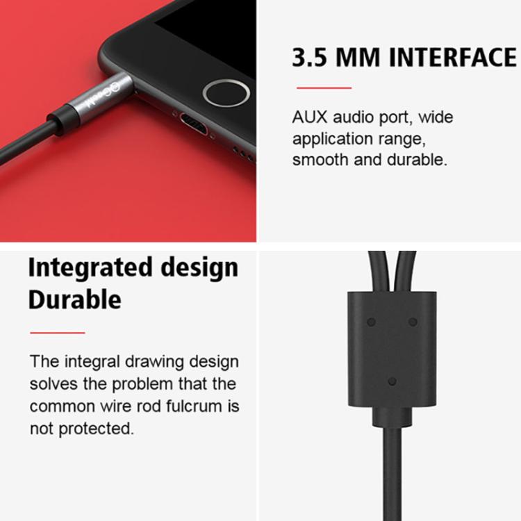 QGeeM 2RCA to 3.5mm Jack Audio Cable Gold-Plated Stereo Aux Cord for Home Theater, DVD Player,Hi-Fi Systems