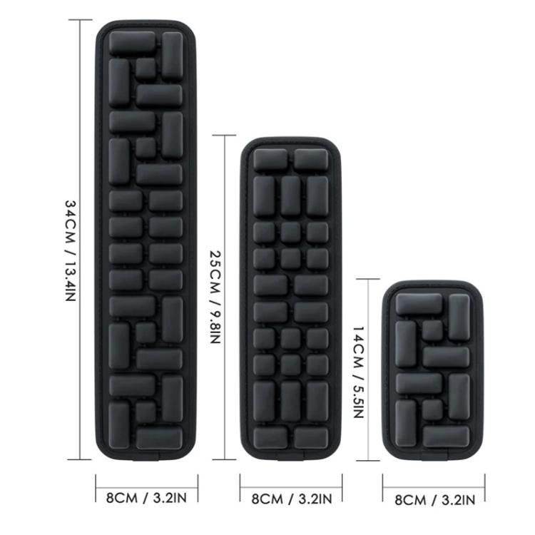 Anti-Gravity Backpack Shoulder Pads With TPU Air Cushion Technology To Reduce Shoulder Pain & Pressure