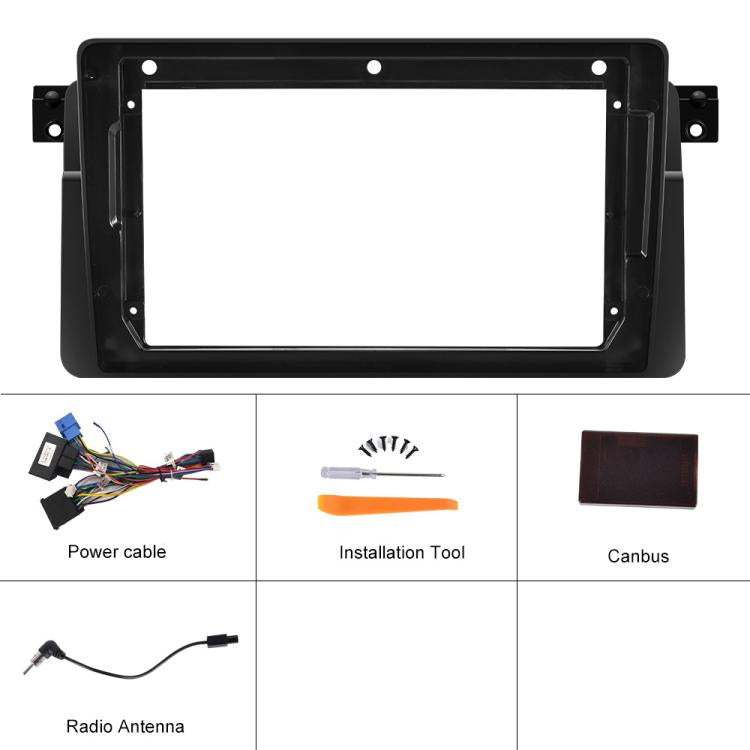 For BMW E46 1999-2005 9 inch WiFi Version Large Screen Carplay Car Navigator Reversing Camera Integrated Machine