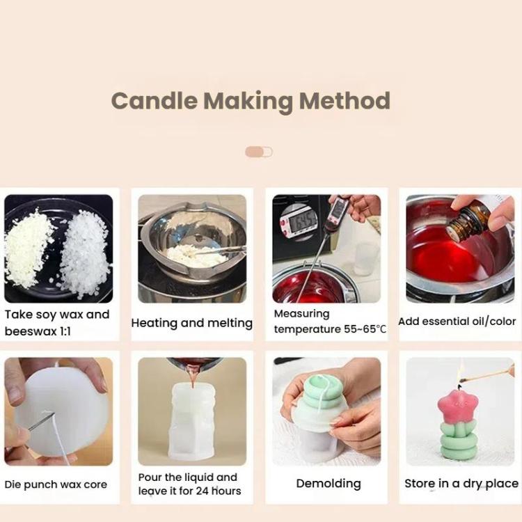 Spiral Wave Aromatherapy Candle Silicone Mold DIY Diffuser Stone Decorative Ornament Mold