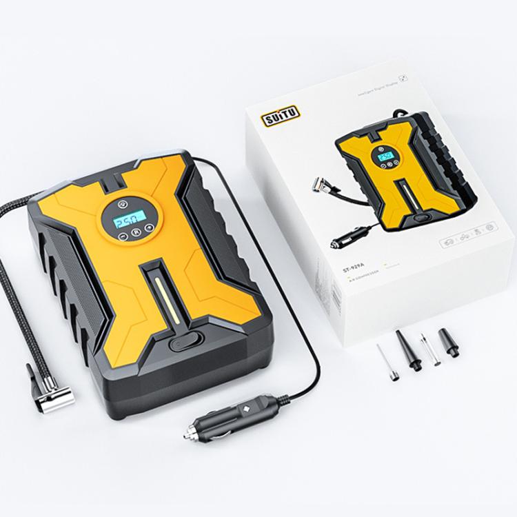 SUITU ST-929ASX 19-cylinder Wired Digital Display Car Air Pump Portable High-Pressure Automatic Air Pump