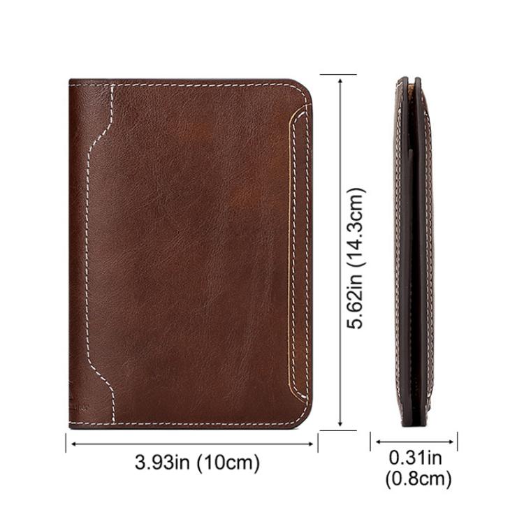 HUMERPAUL BP734 Leather Passport Document Holder