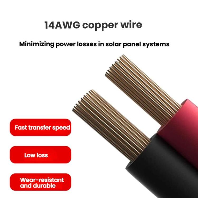 45A Anderson to DC5521 Male Cable 14AWG Heavy Duty Solar Panel Charging Cable