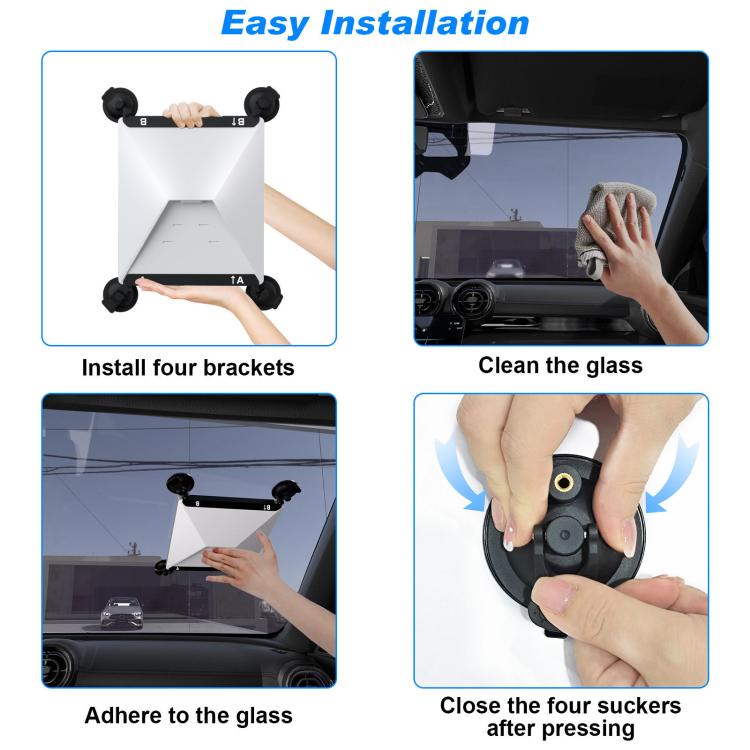 For Starlink Mini Car Metal Suction Cup Holder