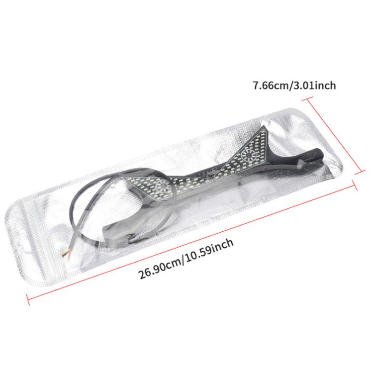 Motorcycle License Plate Screw Light Universal Decorative Accessory Headlight for Customization