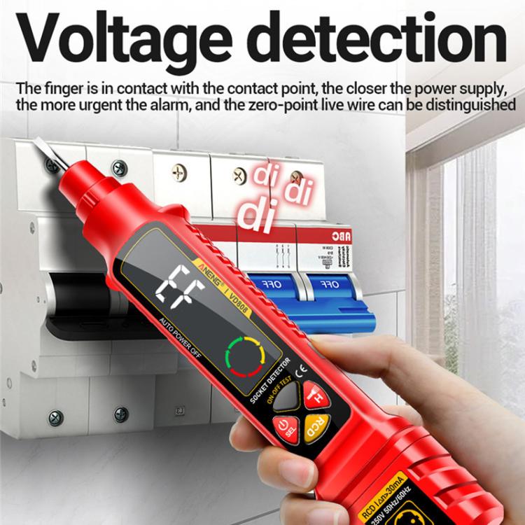 ANENG Multi-Function Power Socket Digital Phase Meter