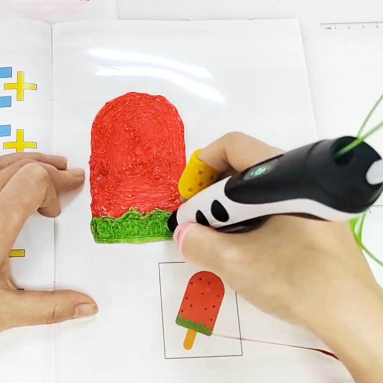 3D Printing Pen High Low Temperature Compatible Drawing Book With Tracing Board