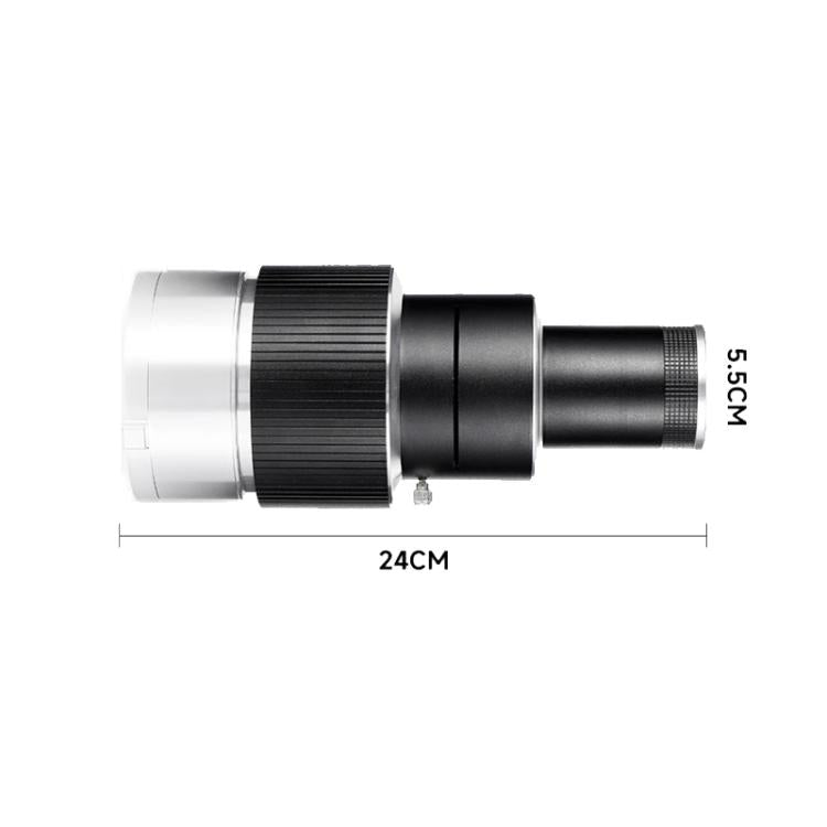 Adjustable Focus DIY Optical Snoot for Bowens Mount Flash Conical Lens Photography Light Modifier