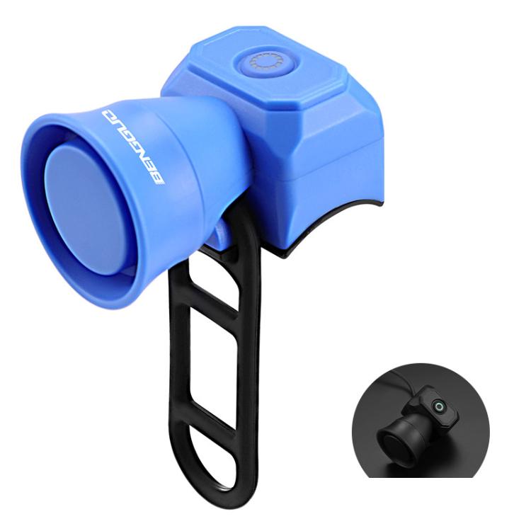 BENGGUO Bicycle Electronic Bell Mini Waterproof Cycling Equipment, Charging Black, Charging Red, Charging Blue, Battery Black, Battery Red, Battery Blue