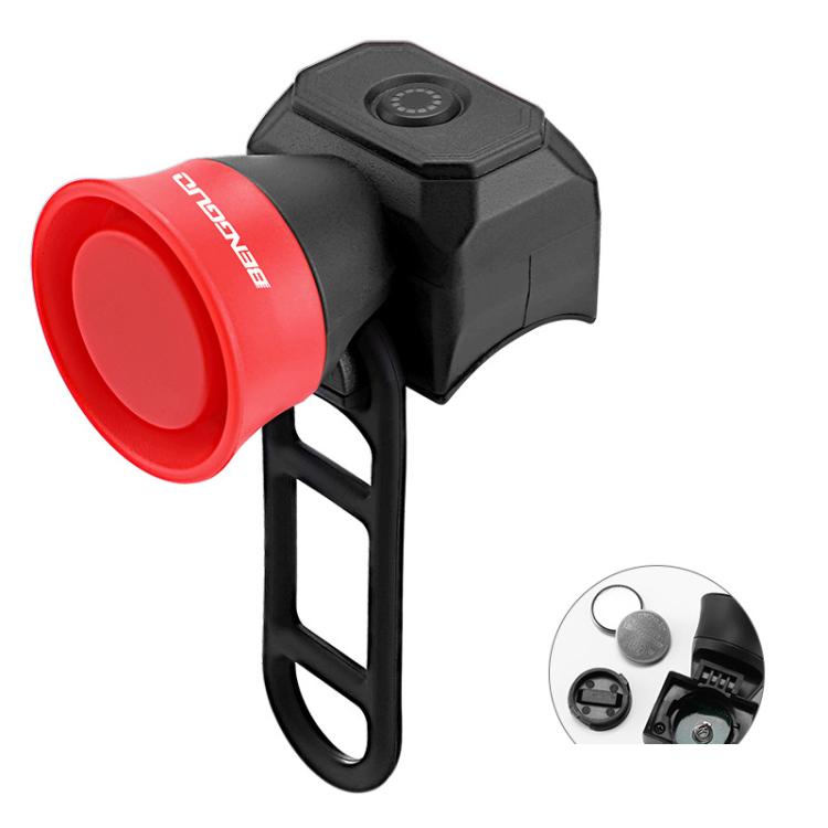 BENGGUO Bicycle Electronic Bell Mini Waterproof Cycling Equipment, Charging Black, Charging Red, Charging Blue, Battery Black, Battery Red, Battery Blue