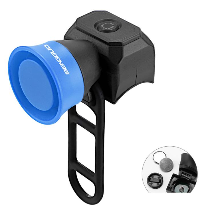 BENGGUO Bicycle Electronic Bell Mini Waterproof Cycling Equipment, Charging Black, Charging Red, Charging Blue, Battery Black, Battery Red, Battery Blue