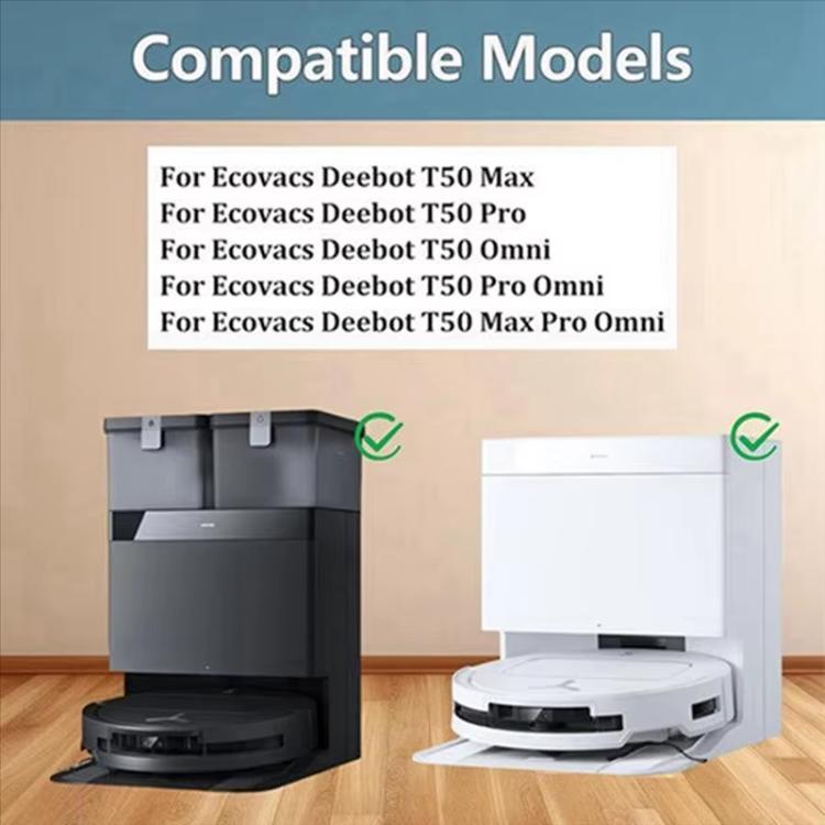 For Ecovacs Deebot T50 PRO / T50 PRO OMNI / T50 MAX PRO OMNI / T50 OMNI Replacement Parts