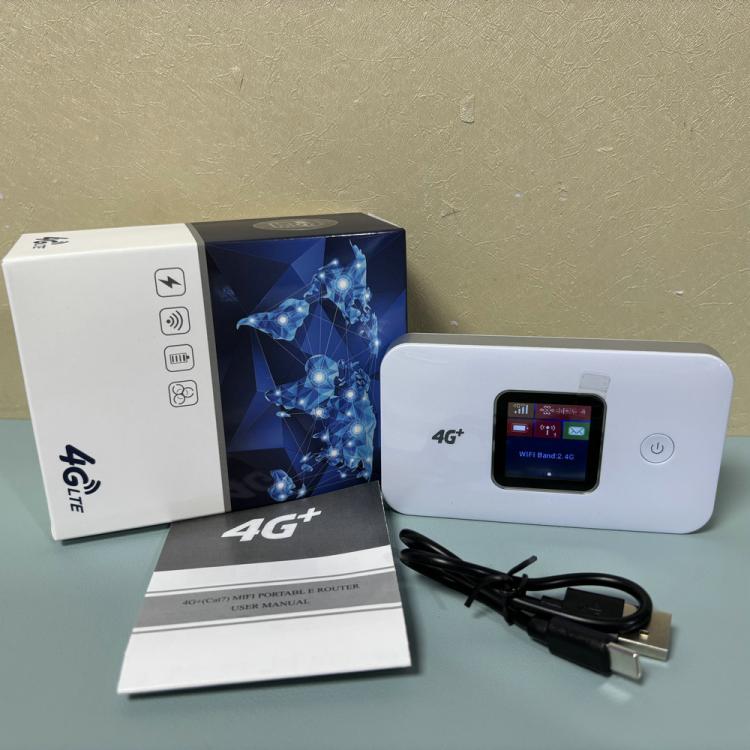 MF801 4G CAT7 Dual Band Portable WIFI LTE 300M Wireless Plug-in Router Color Screen MIFI Mobile Hotspot