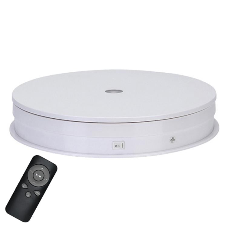Remote Control Light Rotating Tray Still Life Display Adjustable Speed Brightness Jewelry Stand, 20cm White Base White Light Direct Plug, 20cm Black Base White Light Direct Plug, 20cm White Base Colorful Light Direct Plug