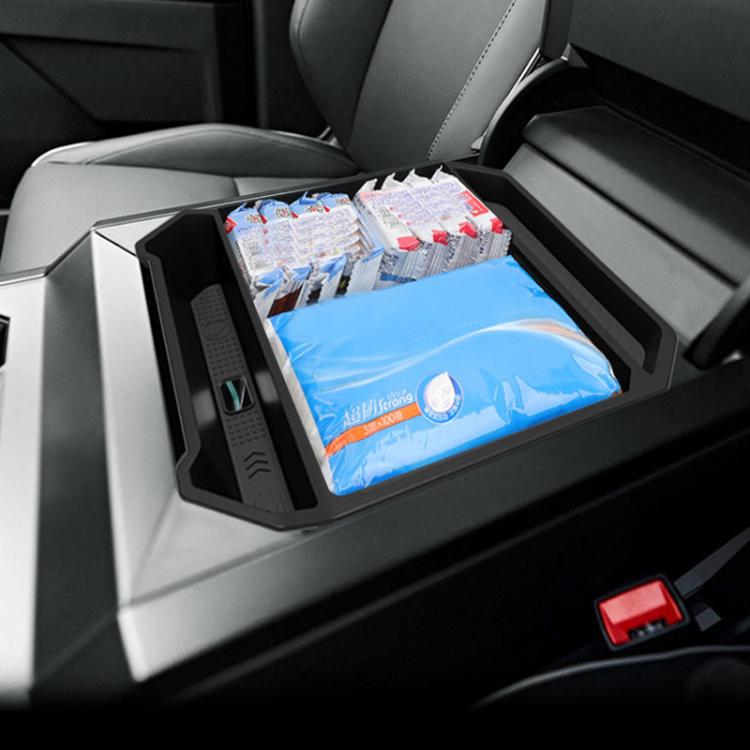 For Tesla Cybertruck Center Console Storage Box
