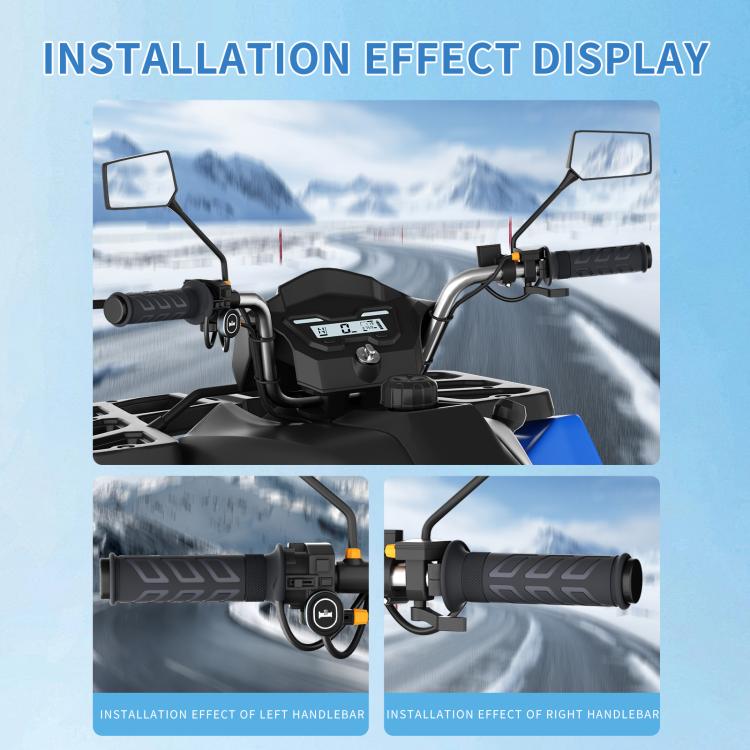 ATV Metal Switches With 5+1 Memory Heated Handlebars