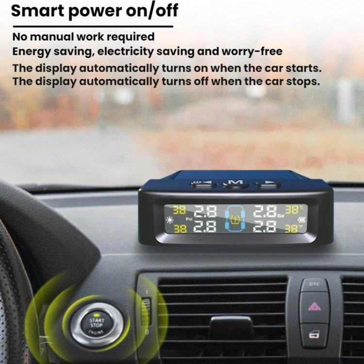 Automotive TPMS Four-Tire Pressure Monitor