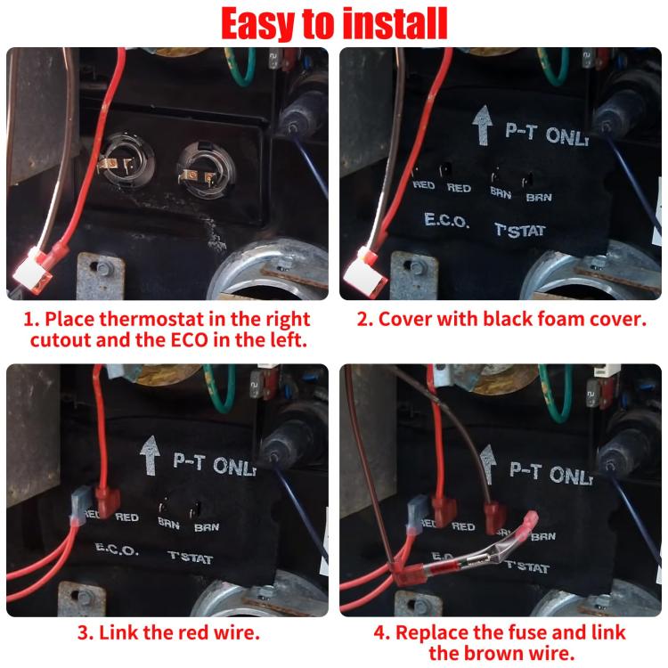 Thermal Circuit Breaker Kit For RV Water Heaters