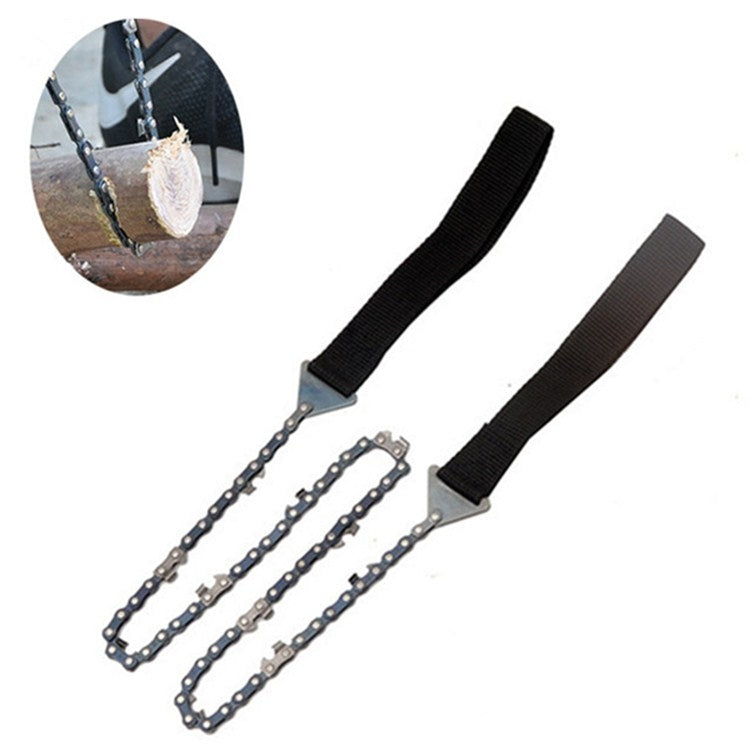 Outdoor Portable Hand-held Wire Saw Field Survival Manganese Steel Chain Saw Multifunctional Logging Saw
