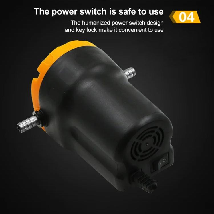 12V 60W Oil/crude oil Fluid Sump Extractor Scavenge Exchange Transfer Pump Suction Transfer Pump + Tubes for Auto Car Boat Mot