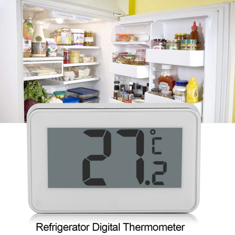 Large LCD Refrigerator Thermometer with Adjustable Stand Magnet Digital Thermometer
