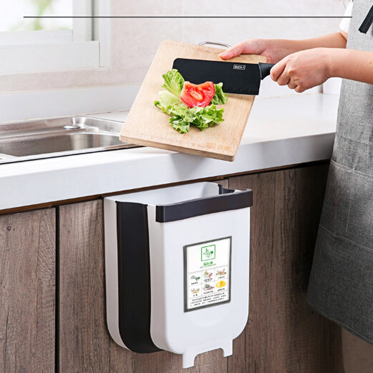 Foldable Hanging Kitchen Trash Can
