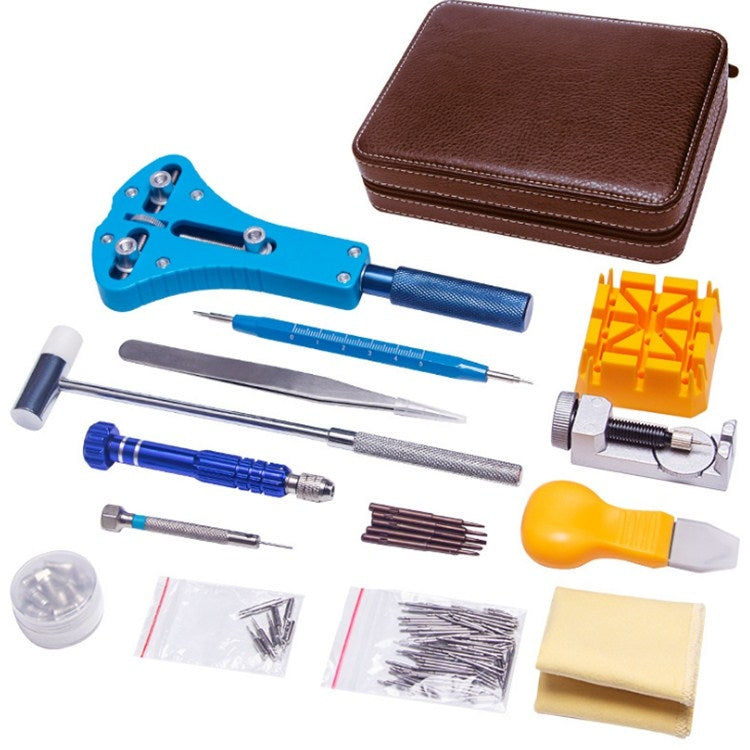 143 in 1 Watch Remover Watch Repair Tool PU Storage Bag Set