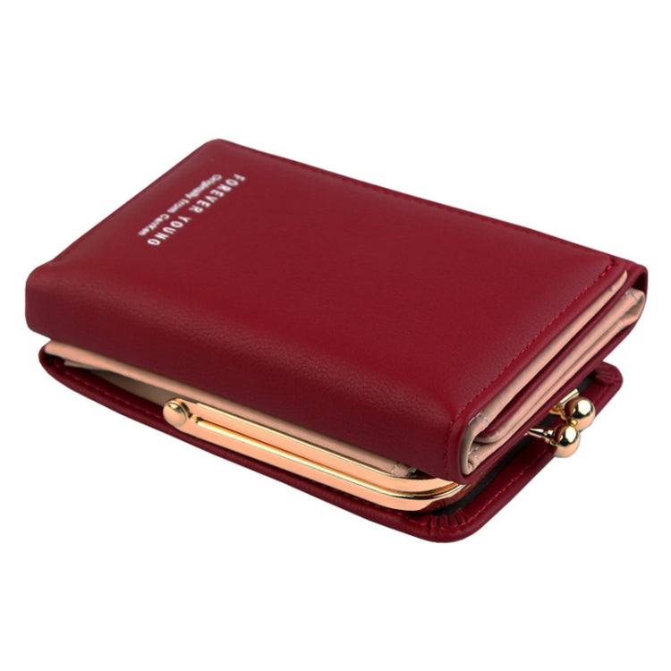 Short Wllet Lady Small Wallet Multi-Card Three Fold