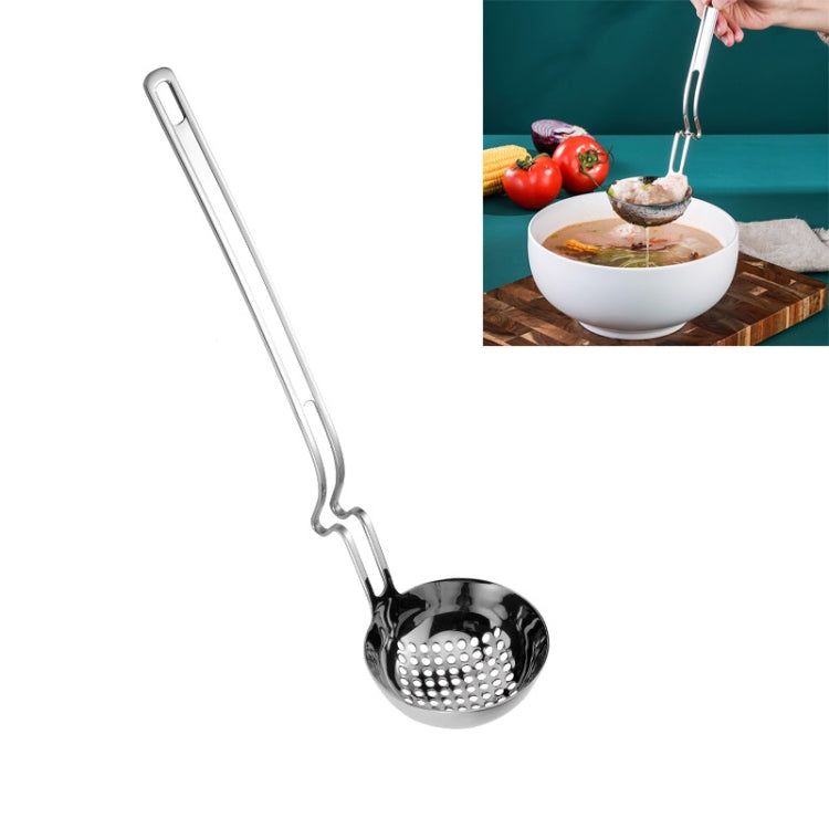 Stainless Steel Hot Pot Hanging Wall Spoon Creative Fishing Spoon Porridge Spoon