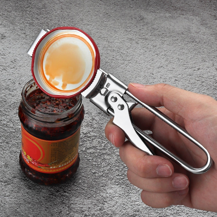 Stainless Steel bottle Opener Adjustable Can Opener Jam Bottle Opener Gadget
