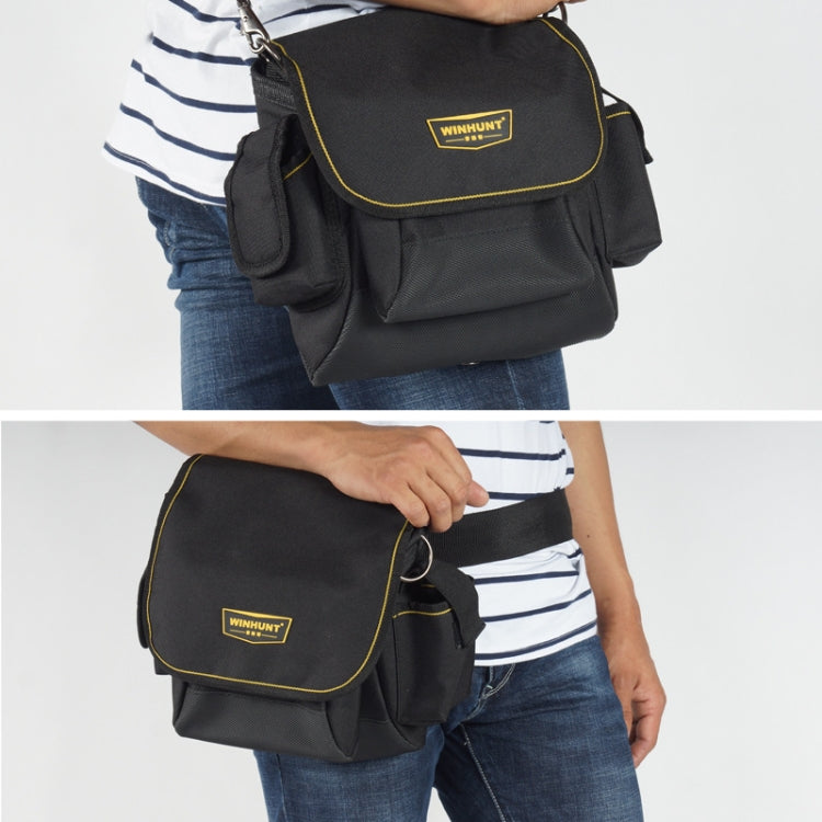 WINHUNT Multi-function Thicken Canvas Electrical Hardware Tool Bag Repair Pocket