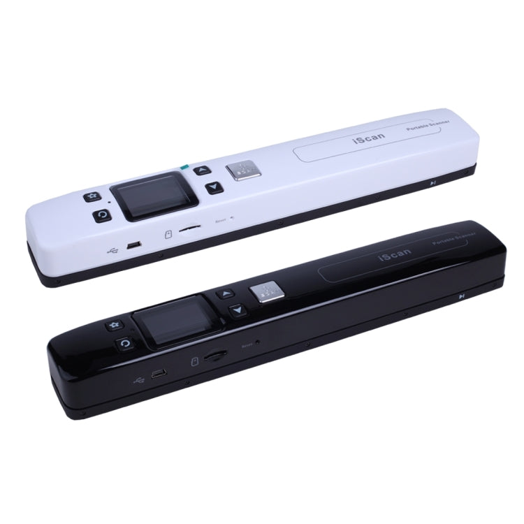 iScan02 Double Roller Mobile Document Portable Handheld Scanner with LED Display, Support 1050DPI / 600DPI / 300DPI / PDF / JPG / TF