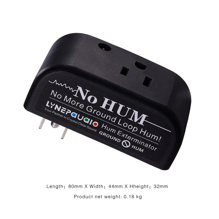 LINEPAUDIO B983 AC Ground Circuit No-Hum Buzz Eliminator, US Plug