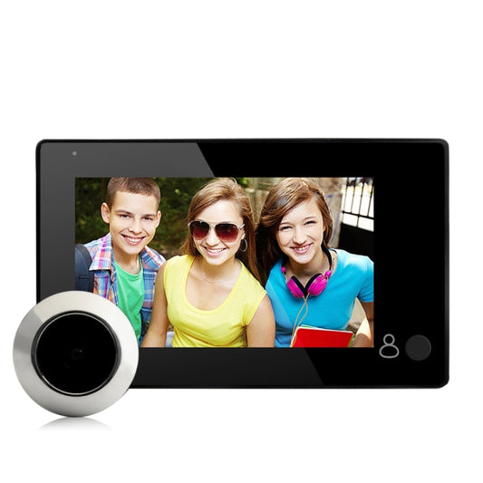 YB-43CH 4.3 inch Screen 1.0MP Security Camera Door Peephole with One-key to Watch Function