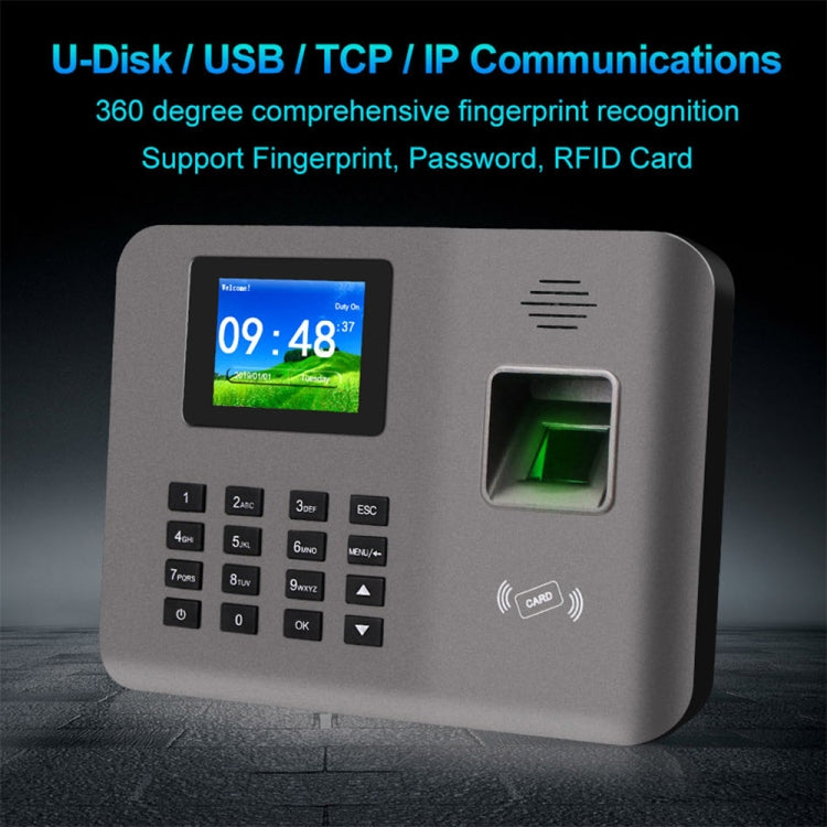 Realand AL321 Fingerprint Time Attendance with 2.4 inch Color Screen & ID Card Function