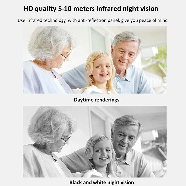 YH001 720P HD 1.0 MP Wireless IP Camera, Support Infrared Night Vision / Motion Detection / APP Control, AU Plug