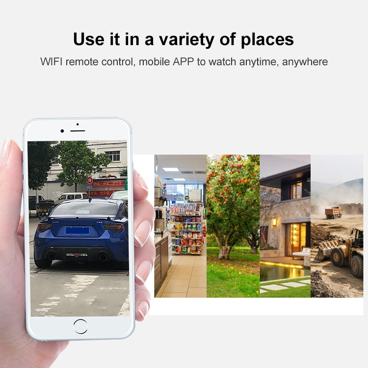 QX38 1080P WiFi High-definition Surveillance Camera Outdoor Dome Camera, Support Night Vision & Two-way Voice & Motion Detection