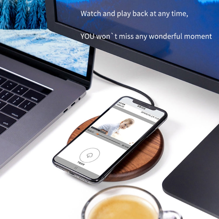 CAMSOY S8 HD 1280 x 720P 140 Degree Wide Angle Wireless WiFi Intelligent Surveillance Camera, Support Photosensitive Automatic Right Vision & Motion Detection & Loop Recording