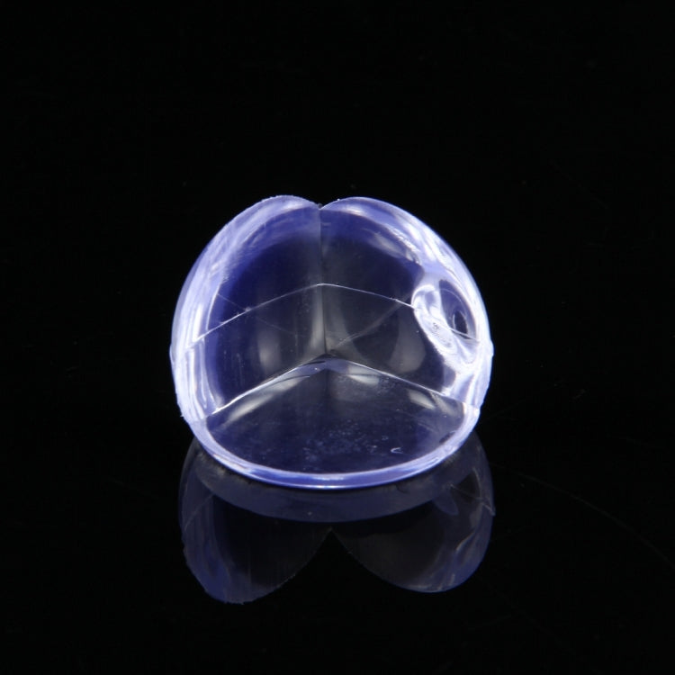100 PCS Baby Desk Corner Safety Cover Pad Hemisphere Shape Children Table Anti-collision Protector Cushion with Double-sided Adhesive