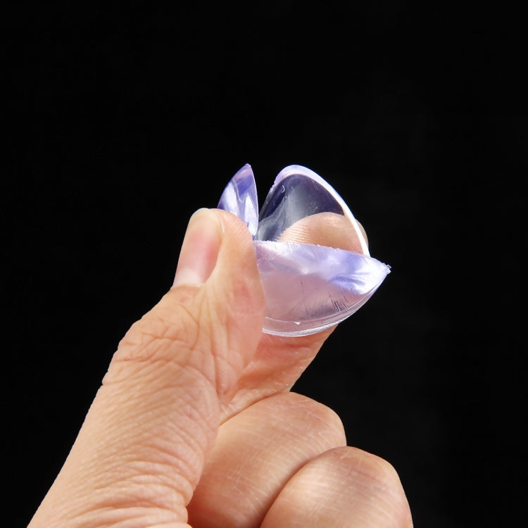 100 PCS Baby Desk Corner Safety Cover Pad Hemisphere Shape Children Table Anti-collision Protector Cushion with Double-sided Adhesive