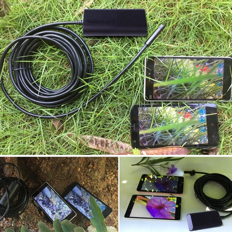 1.0MP HD Camera 30m Wireless Distance Metal WiFi Box Waterproof IPX67 Endoscope Snake Tube Inspection Camera with 6 LED for Android & iOS, Length: 1m, Lens Diameter: 9mm