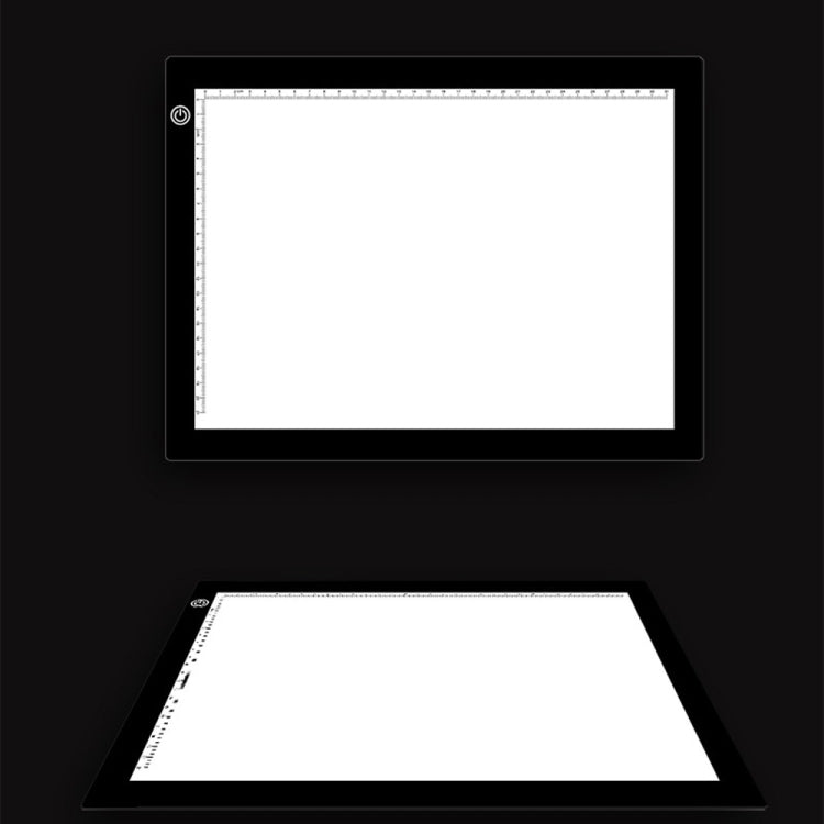 A4 Size 5W 5V LED LED Stepless Dimmable Acrylic Copy Boards for Anime Sketch Drawing Sketchpad, with USB Cable & Plug, Size：220x330x5mm