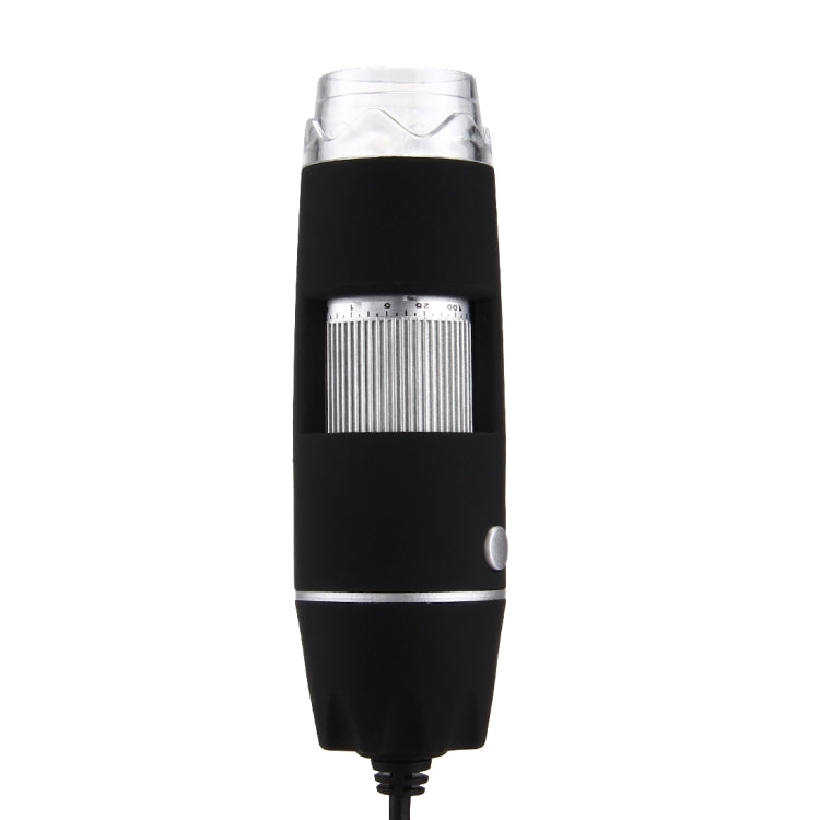 1000X Magnifier 0.3MP Image Sensor USB Digital Microscope with 8 LED & Professional Stand