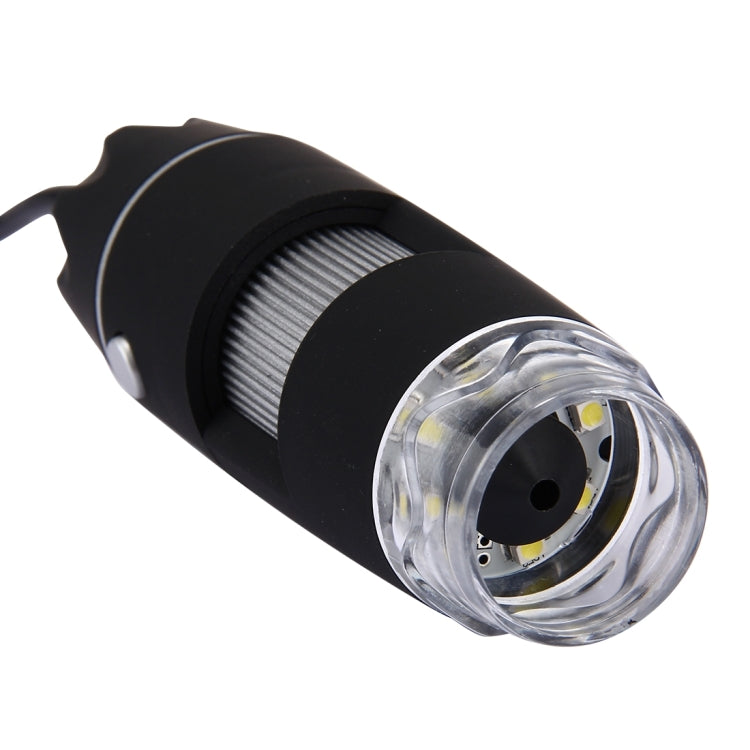 1000X Magnifier 0.3MP Image Sensor USB Digital Microscope with 8 LED & Professional Stand