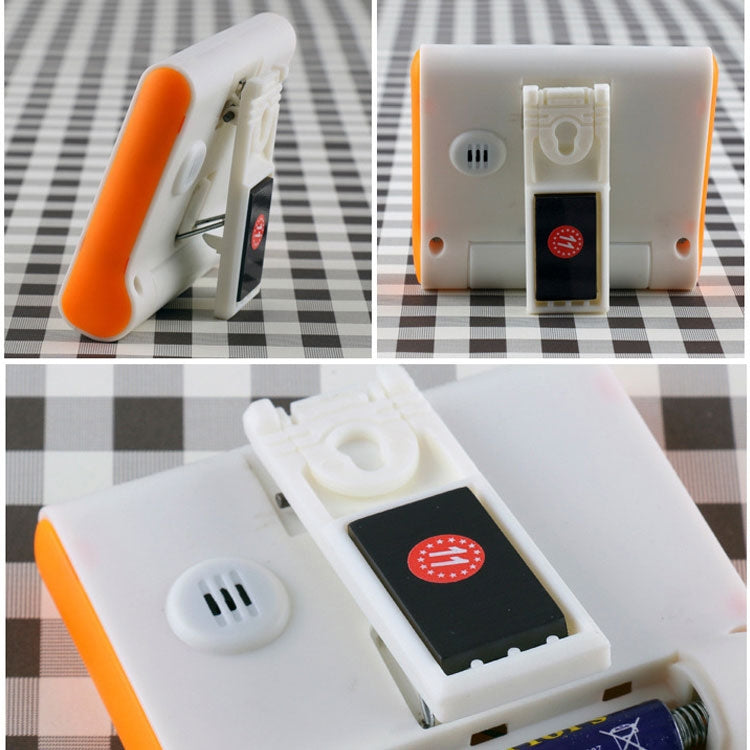 Kitchen Timer 24 Hours Digital Alarm Clock LCD Screen Magnetic Backing for Cooking Baking