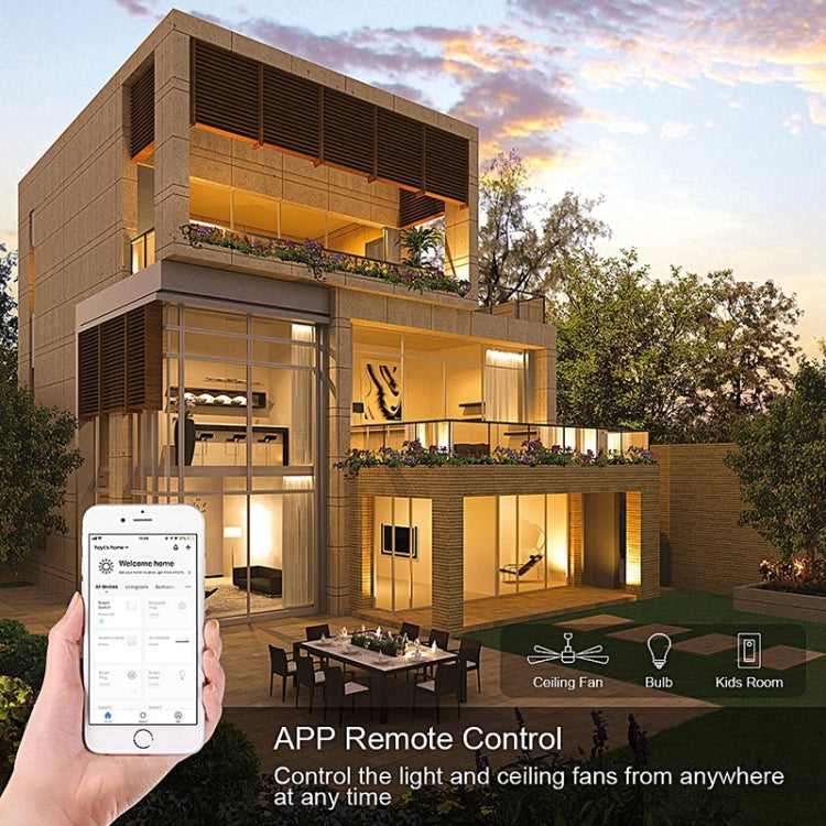 120 Type WiFi Smart Wall Touch Switch, US Plug