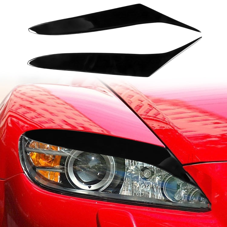 Car ABS Light Eyebrow For Mazda RX-8 2004-2008