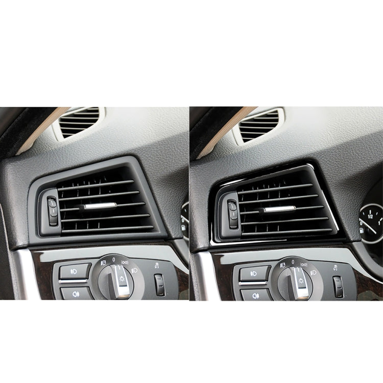 For BMW 5 Series F10 2011-2017 Car Side Air Outlet Frame Decorative Sticker,Left Drive