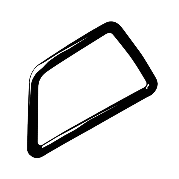 For BMW 5 Series F10 2011-2017 Car Instrument Air Outlet Decorative Sticker,Left Drive